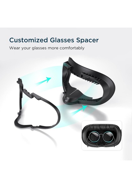 Kıwı Design Yüz Yastık Pedi Uyumlu - Quest 2 Aksesuarı modelleri