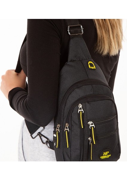 Newish Polo Keten Kulaklık ve USB Çıkışlı Çapraz Omuz Çantası Body Bag modelleri