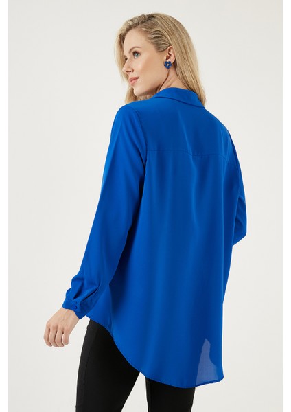 Rahat Kesim Arkası Uzun Gömlek Bayan Gömlek 6118728 indirimleri