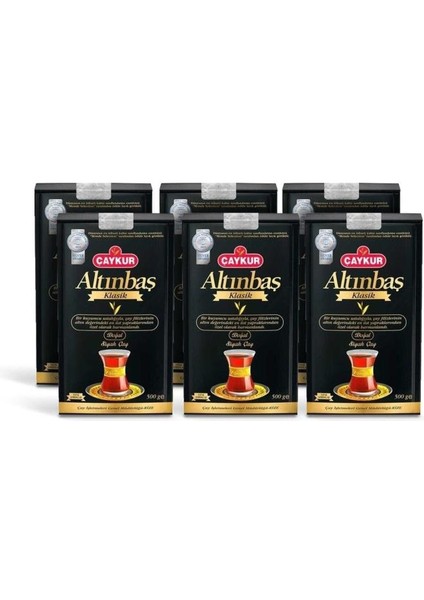 Çaykur Altınbaş Çay 500 gr - 6 Adet