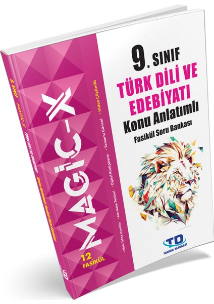 9. Sınıf Magic-X Türk Dili ve Edebiyatı Konu Anlatımlı Fasikül Soru Bankası