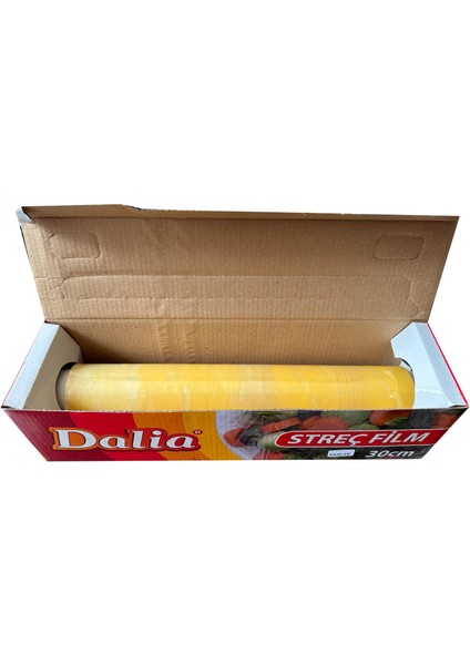 Şeffaf Mutfak Rulo Streç Film Folyo 30 cm x 100 mt Gıdaya Uygun 3 Paket modelleri