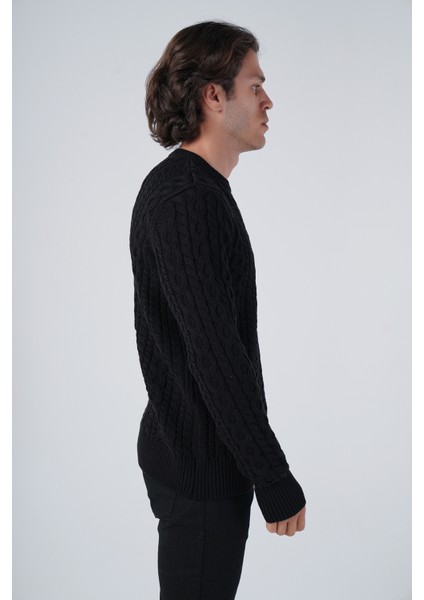 Erkek Saç Örgülü Pamuk Bisiklet Yaka %100 Pamuk Kazak fiyatları