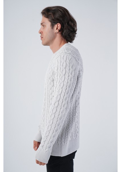 Erkek Saç Örgülü Pamuk Bisiklet Yaka %100 Pamuk Kazak fırsatları