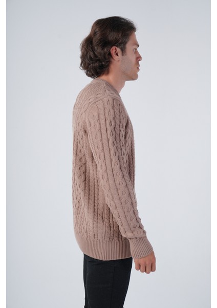 Erkek Saç Örgülü Pamuk Bisiklet Yaka %100 Pamuk Kazak fiyatları