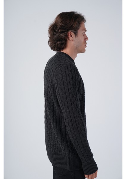 Erkek Saç Örgülü Pamuk Bisiklet Yaka %100 Pamuk Kazak fiyatları