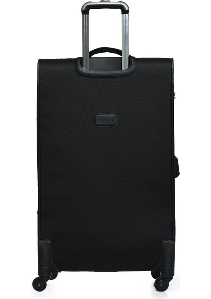 PLVLZ22804A Siyah Unisex Büyük Boy Bavul modelleri