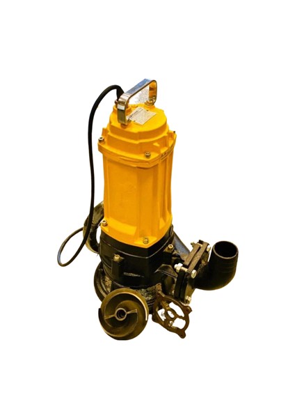 WCR750 7.5 Hp Çelik Açık Fanlı Bıçaklı Süper Öğütücülü Tıkanmaz Pis Su Foseptik Dalgıç Pompa