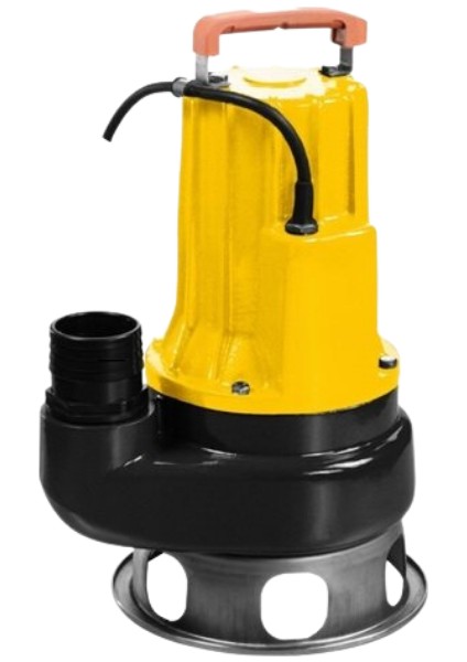 VMCM20 2 Hp 380V Flatörlü Pis Su Foseptik Parçalayıcılı Dalgıç Pompa (Paslanmaz Çelik Fanlı)