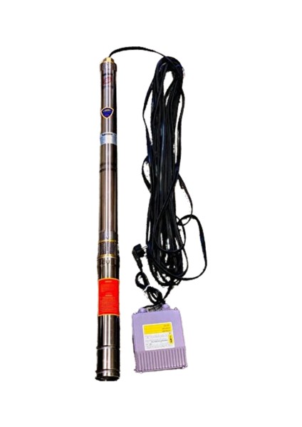 3 Slm 15 F 75 mm Çapında 0.75 Hp 3" Boruya Göre Dalgıç Pompa+Motor+Pano+20 Mt. Kablo