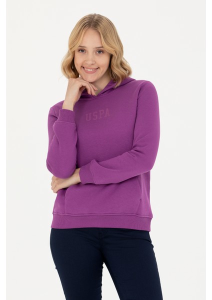 U.S. Polo Assn. Kadın Mor Sweatshirt 50271557-VR203