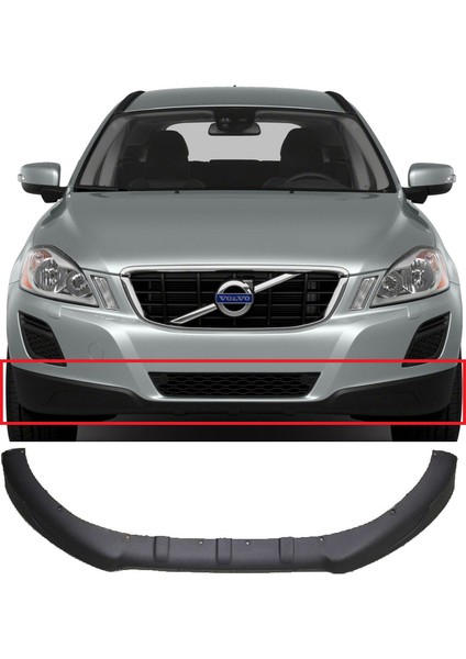 Volvo XC60 Ön Tampon Spoiler Alt Karlık 2009-2013