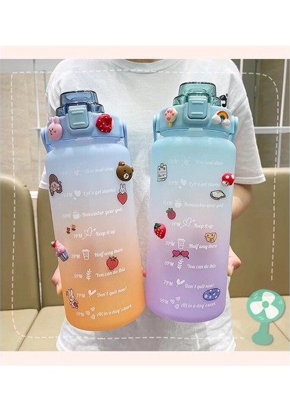 Baosity 2l Taşınabilir Su Şişesi - Mor/mavi (Yurt Dışından) modelleri