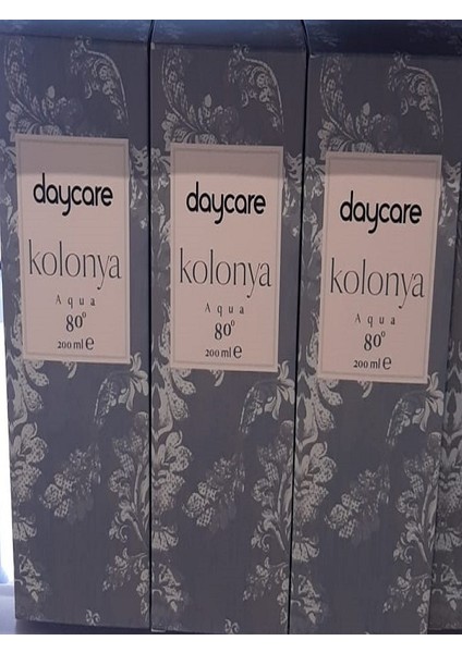 Kolonya Aqua 200 ml 3'lü Paket