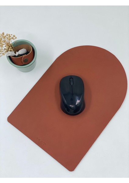 Mousepad Hakiki Deri El Yapımı Özel Tasarım Oyuncu Mousepad 28X19 cm