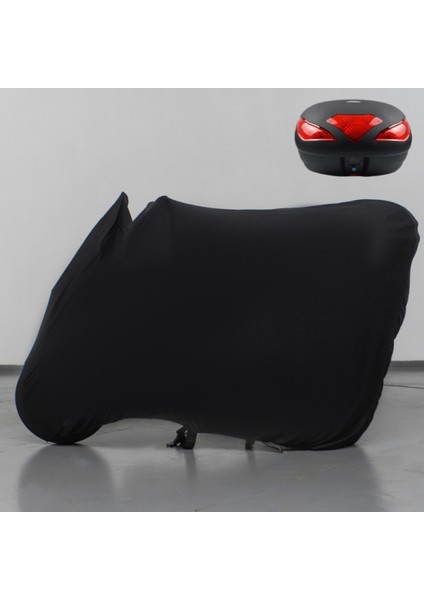 Arora Zorro Çantalı Motosiklet Brandası Siyah Penye Örtü Motor Brandası indirimleri