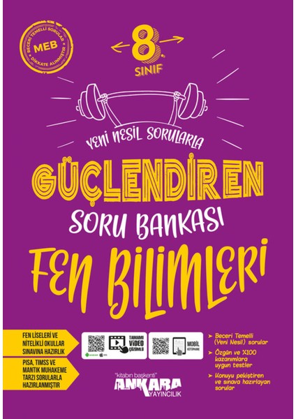 8.Sınıf Güçlendiren Matematik + Fen Bilimleri Soru Bankası Seti