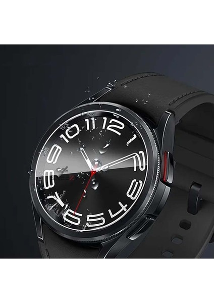 Samsung Galaxy Watch 6 Classic 43MM Uyumlu Polymer Temperli Nano 0.5 mm Watch Ekran Koruyucu