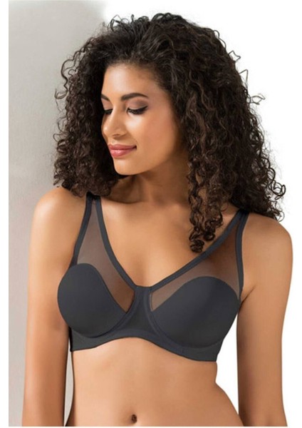 9200 Linda Tül Kaplı Soft B - C Cup Sütyen Toparlayıcı Sütyen modelleri