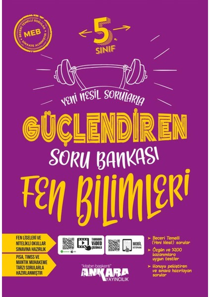 5.Sınıf Güçlendiren Türkçe + Matematik + Fen Bilimleri + Sosyal Bilgiler Soru Bankası Seti fırsatları