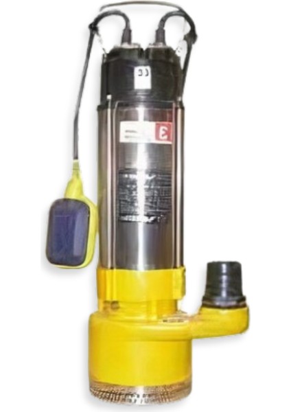 3VKS200M 2 Hp Flatörlü 3 Kademeli Keson Kuyu Dalgıç Pompa