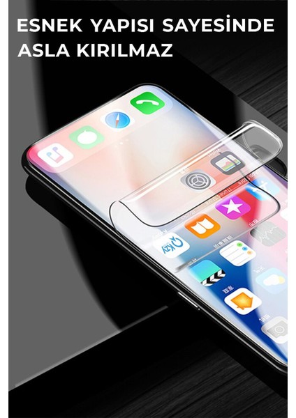 Vivo Y16 ile Uyumlu Tam Kaplayan Fiber Nano Ekran Koruyucu Cam modelleri
