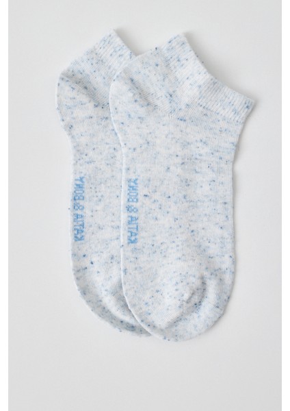 Desenli Patik Çorap Antrasit Mavi fiyatları