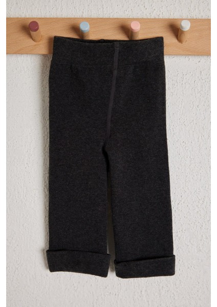 Pamuklu Çocuk Tayt Pantolon Siyah fırsatları