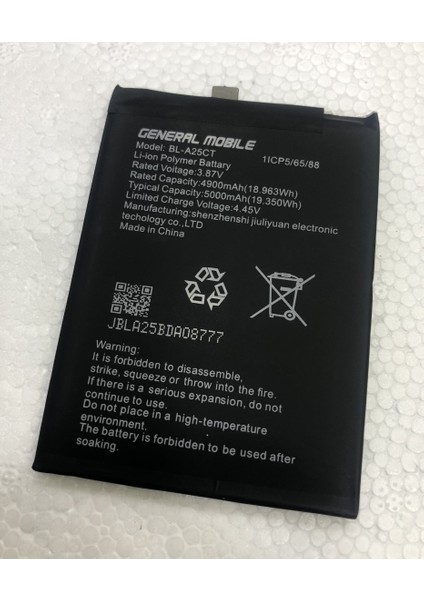 General Mobile Gm 21 Batarya 5000 Mah