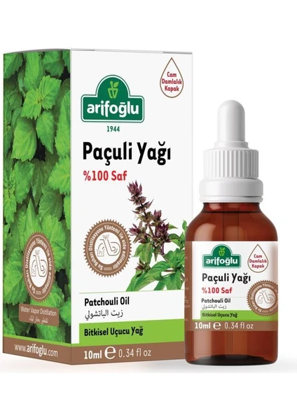 Paçuli Yağı Saf 10ML Patchouli Essential Oil