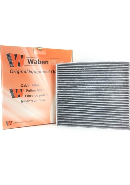 Toyota Yaris Karbonlu Polen Filtresi 2006-2020 Waben