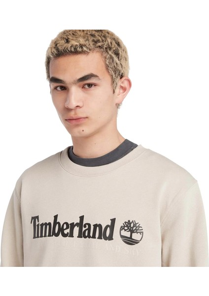 Ti̇mberland TB0A27HC Wwes Crew Neck Sweat Rglr Erkek Sweatshi̇rt