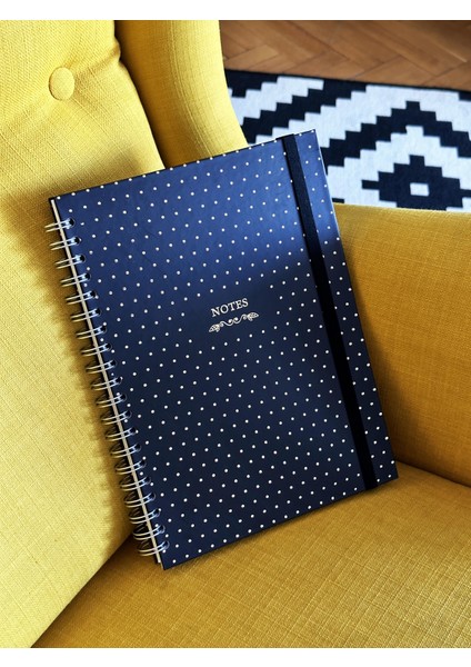 Spiralli Defter Sert Kapak 192 Sayfa 96 Yaprak 20X28 cm 90GR. Çizgili fırsatları