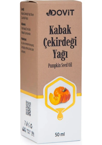 Kabak Çekirdeği Yağı 50 Ml.