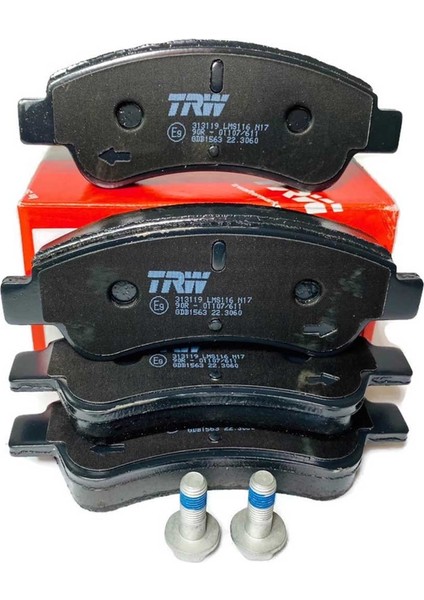 Citroen C4 Ön Fren Balatası 2005-2010 Trw Takım Esp'siz