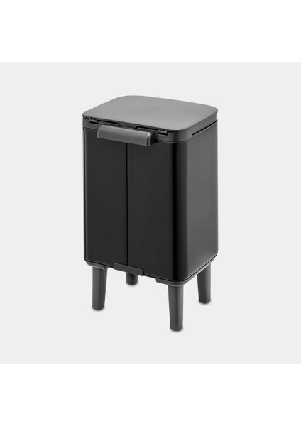 Ayaklı Çöp Kovası 4l Matt Black