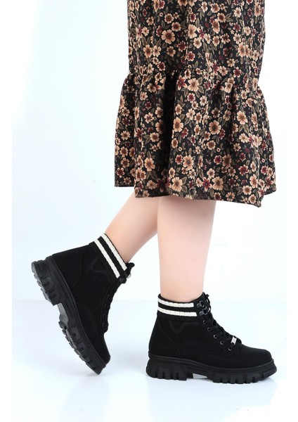 Mp 232-1427ZN Kışlık Kadın Düz Bot