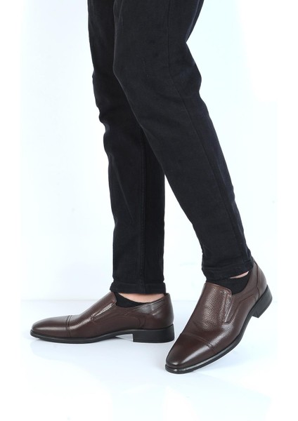 M283 Kauçuk %100 Deri Erkek Klasik Ayakkabı