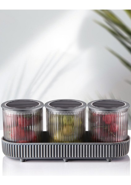 4 Parça Gri Salta Large Mutfak Seti fiyatları