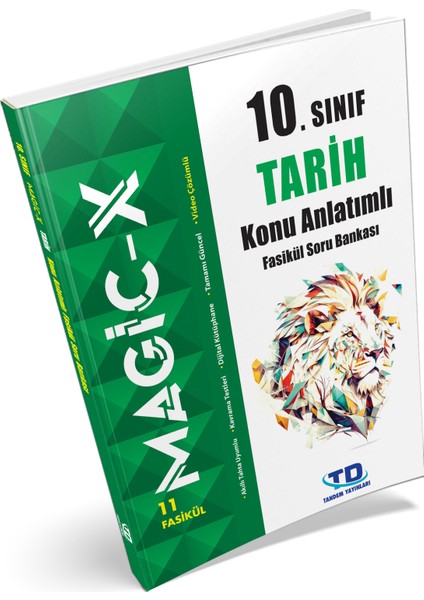 Tandem Yayınları 10. Sınıf Magic-X Tarih Konu Anlatımlı Fasikül Soru Bankası