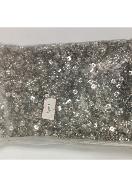 Nikel Kaplama Kelebek Tipi Küpe Arkalığı Tıkacı 5000 Adet modelleri