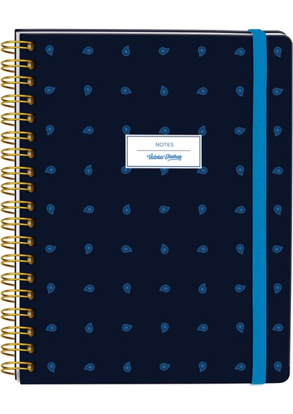 Spiralli Defter Sert Kapak 192 Sayfa 96 Yaprak 17X24 cm 90GR. Kareli