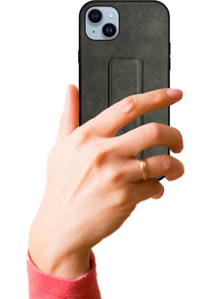 iPhone 14 Plus Kılıf Hialus Stant Tutuculu Deri Kapak fiyatları