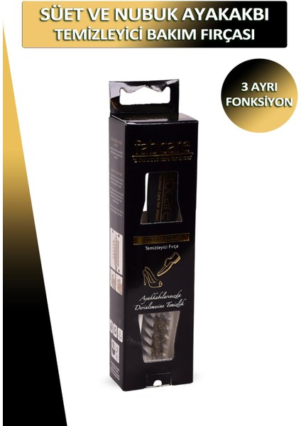 Bağcık Fabcare Süet ve Nubuk Temizleyici Bakım Fırçası