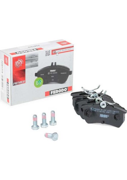 Ford Focus Arka Fren Balatası 1998-2005 Ferodo Takım