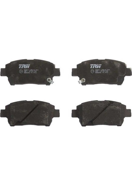 Toyota Yaris Ön Fren Balatası 2000-2005 Trw Takım