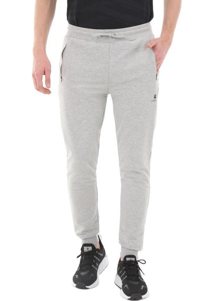 M-CT107 Basıc Jogger 3pr Erkek Eşofman Altı Gri Melanj S-Xxl