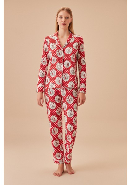 Lulusu Maskülen Pijama Takımı