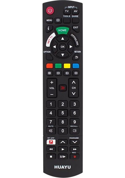 URC1520 Panasonic Net Tv Tuşlu Universal Lcd-Led Tv Kumandası