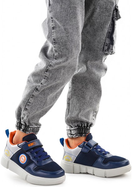 Cırtlı Fileli Erkek Çocuk Spor Ayakkabı 3011